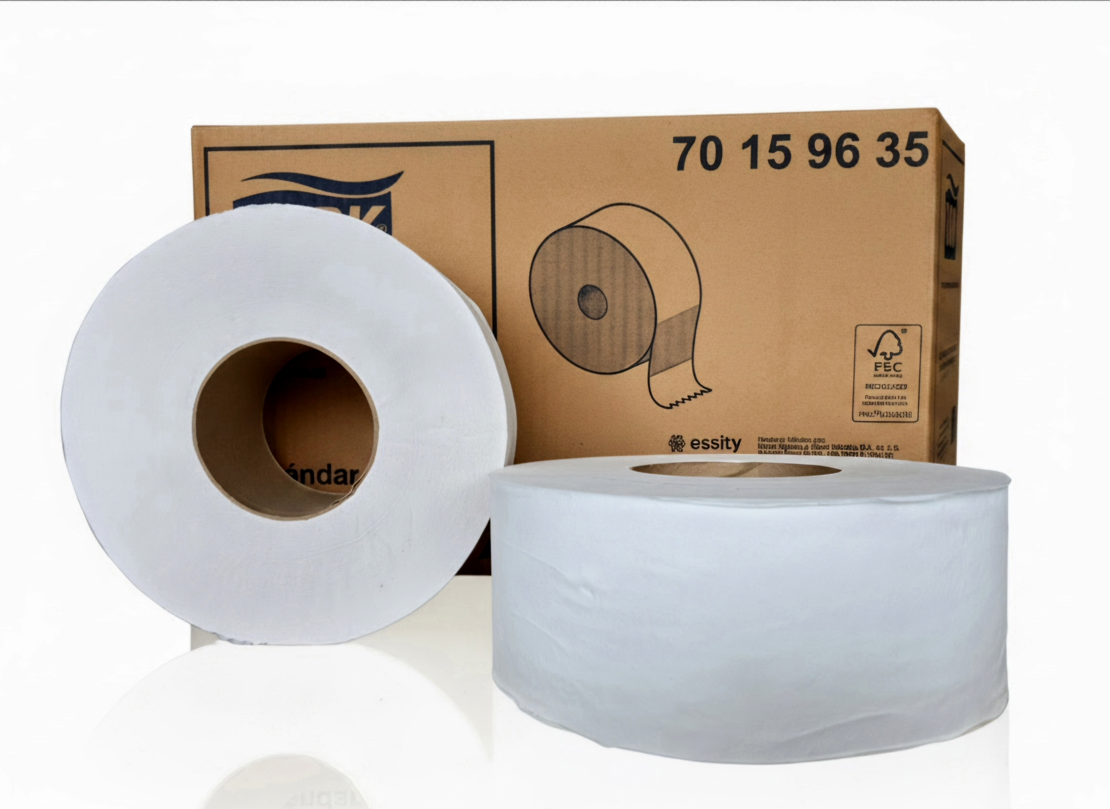 Papel Higiénico en Bobina Jumbo 6x400