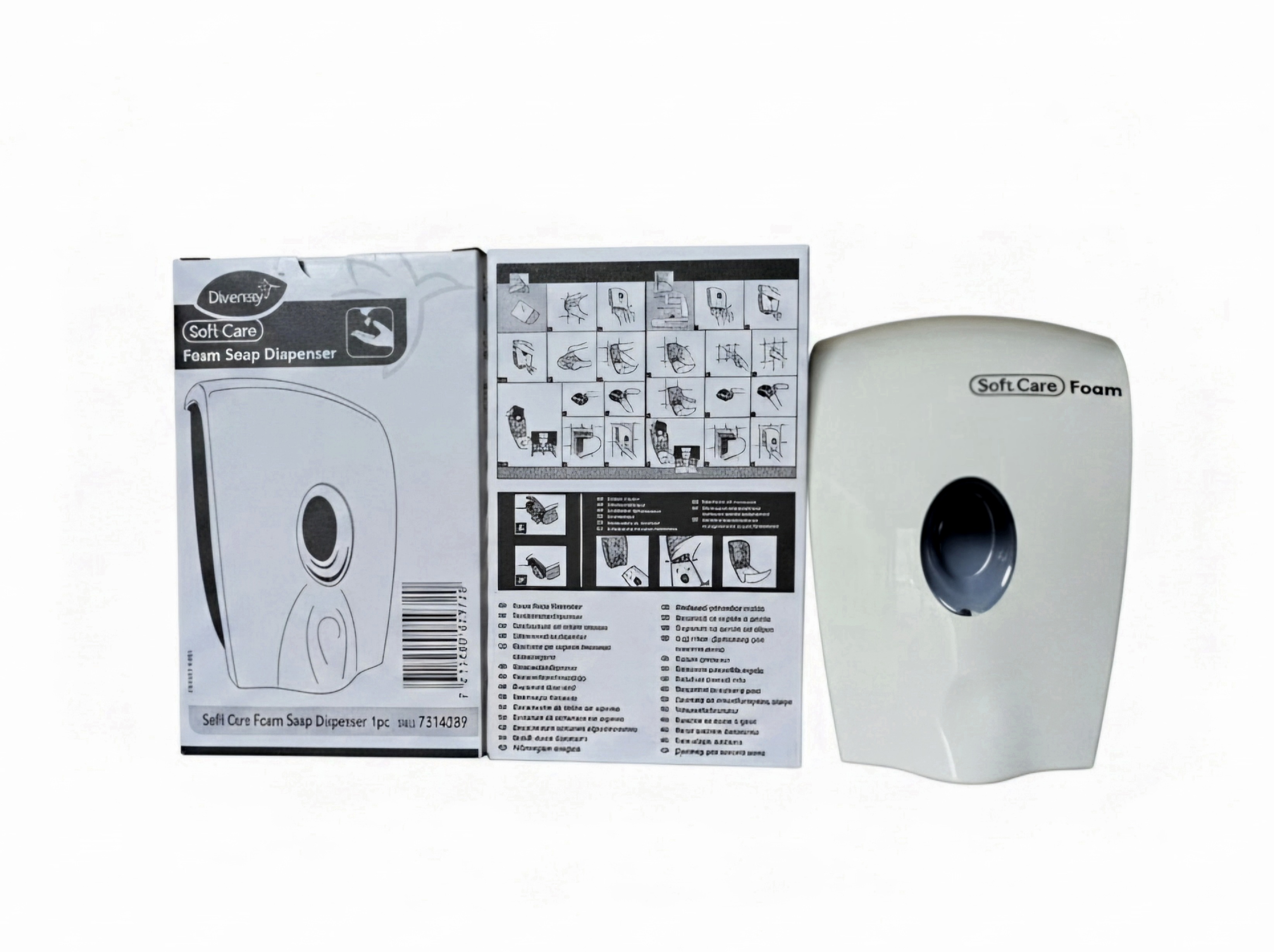  Dispensador Jabón Espuma Burbuja 10x1000ML
