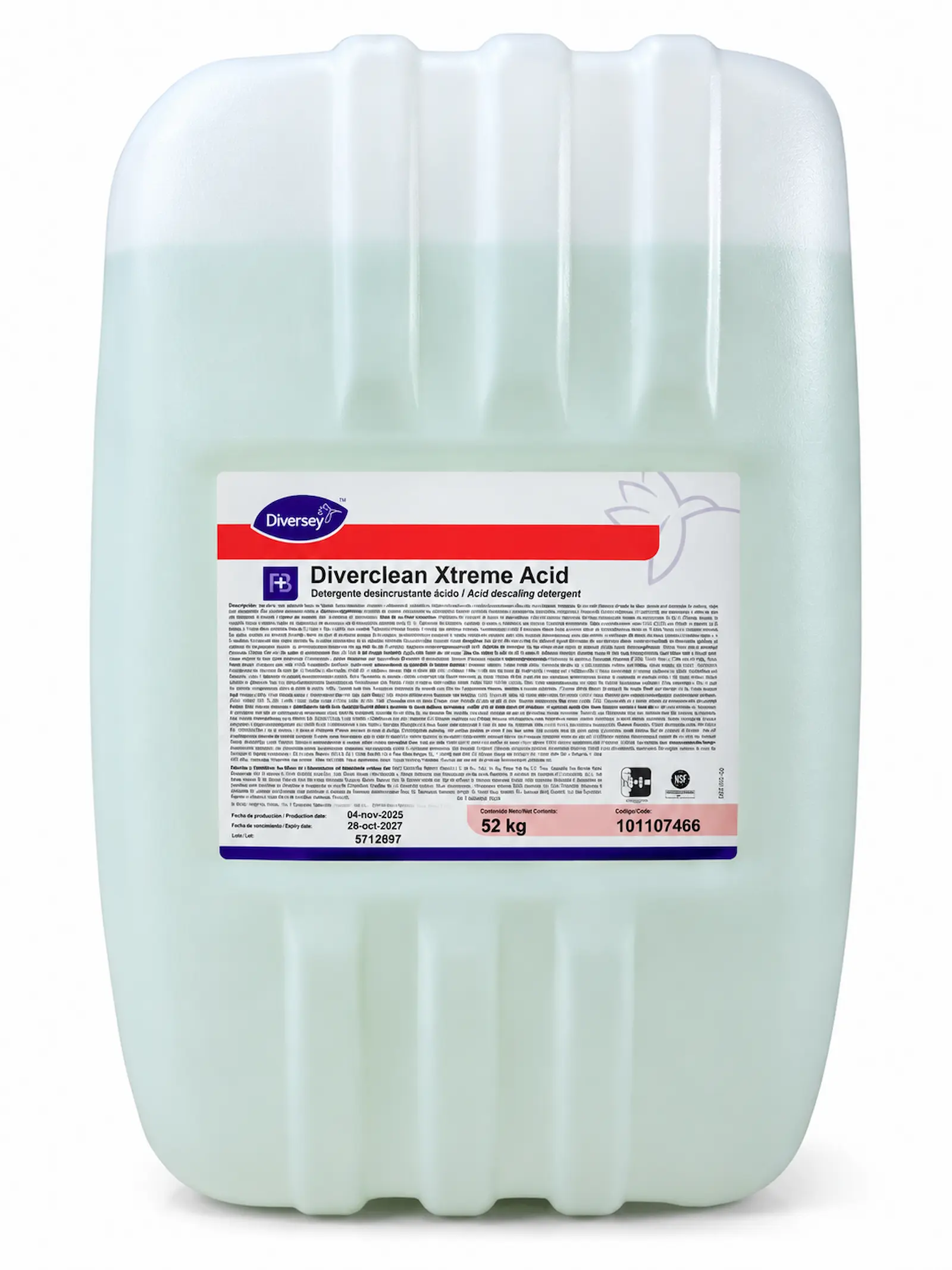 DIVERCLEAN XTREME ACID 52kg