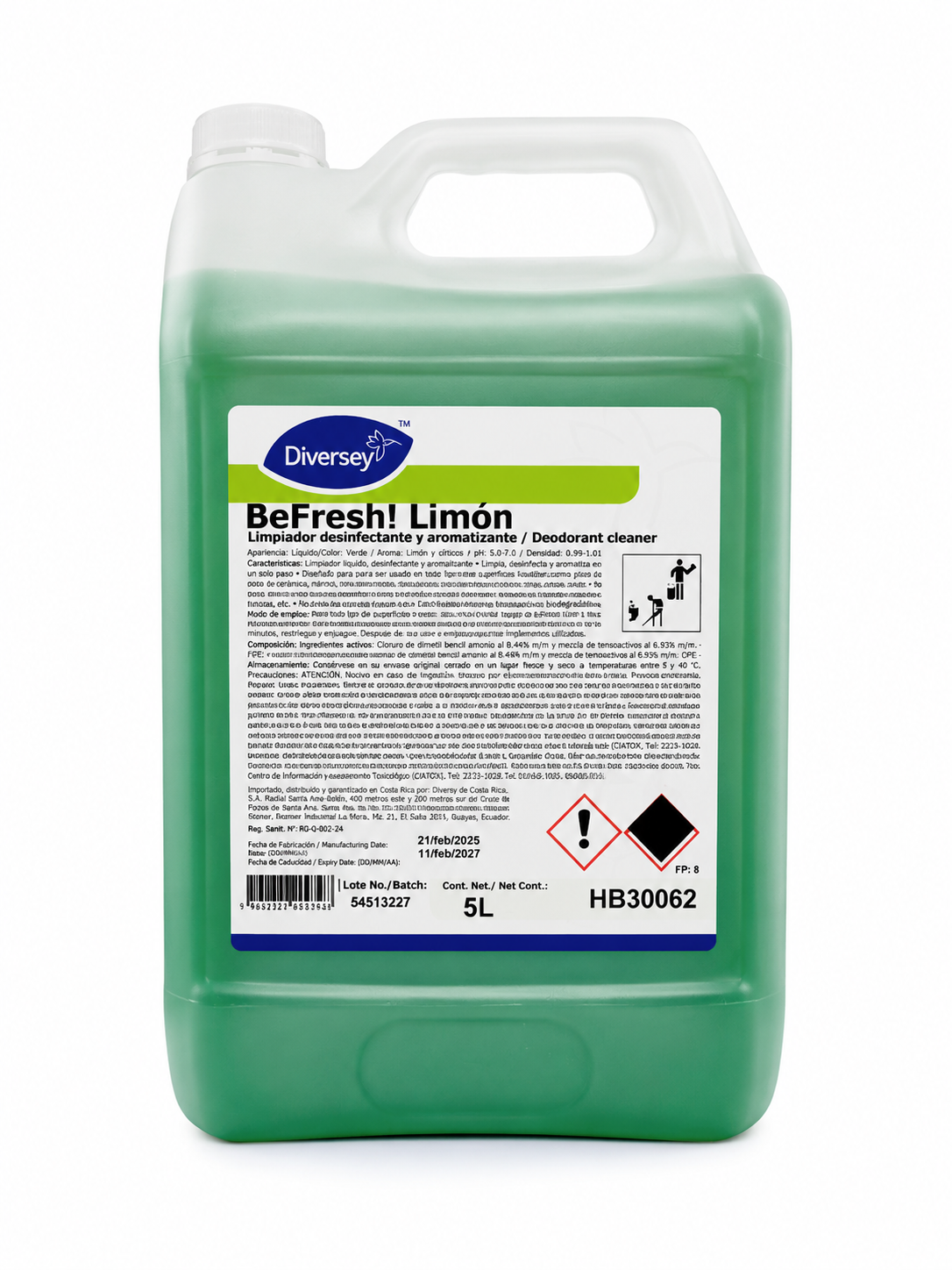 BeFresh! Limón 4x5L