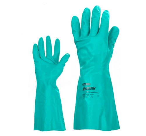 Guantes Jackson Nitrilo Verde G80