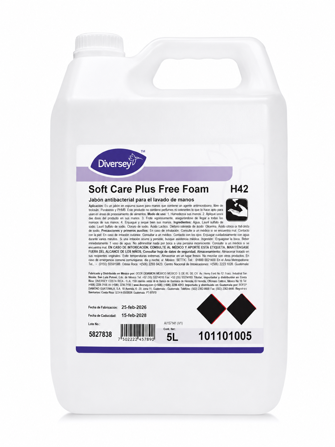SOFT CARE PLUS FREE FOAM 2x5L