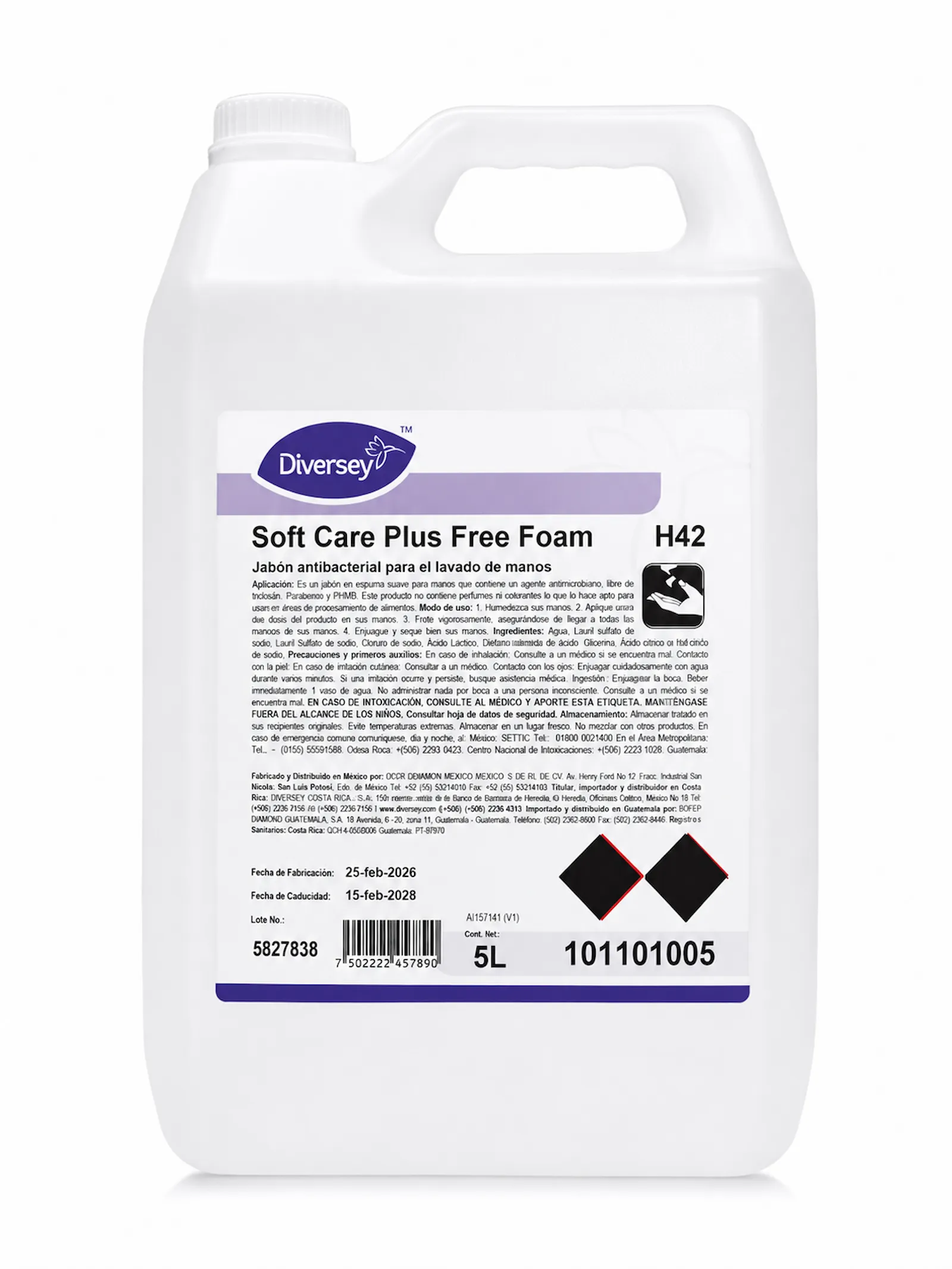 SOFT CARE PLUS FREE FOAM 2x5L