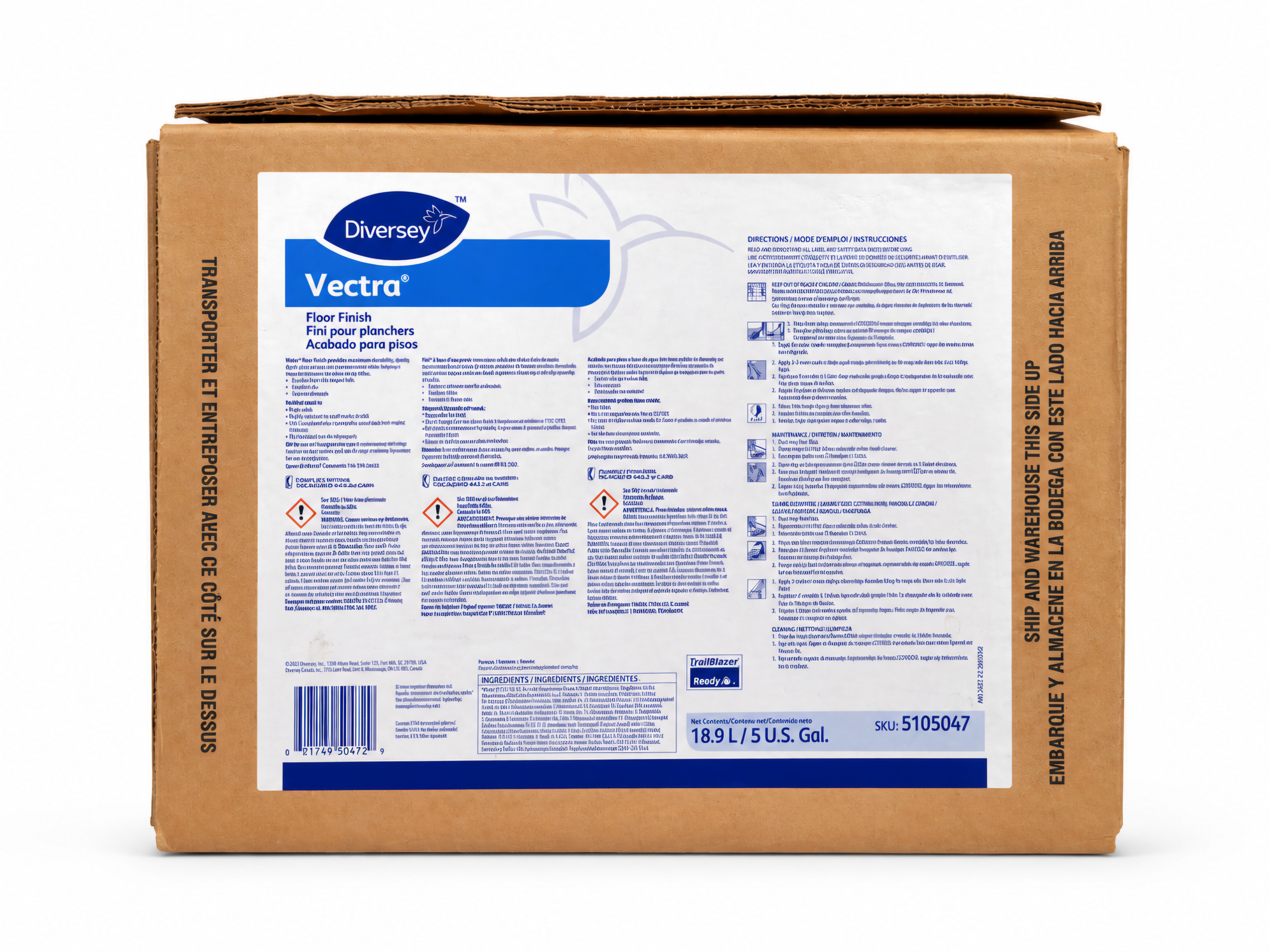 Vectra® Floor Finish 5gal