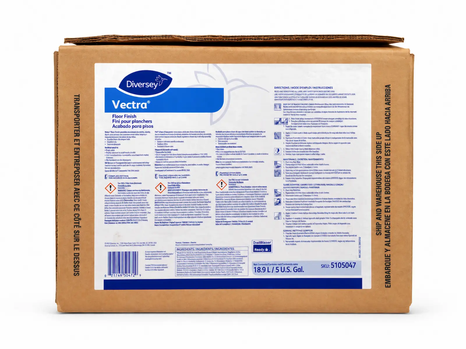 Vectra® Floor Finish 5gal